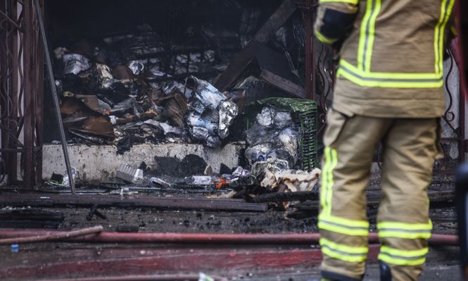 Incendio en Salto: el hombre y los niños trasladados en avión a Montevideo se encuentran graves