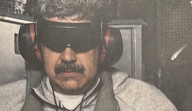 Primera imagen de Nicolás Maduro apresado por fuerzas de EEUU.