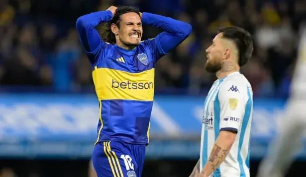 Edinson Cavani, el delantero de Boca Juniors, se expresó contra el VAR