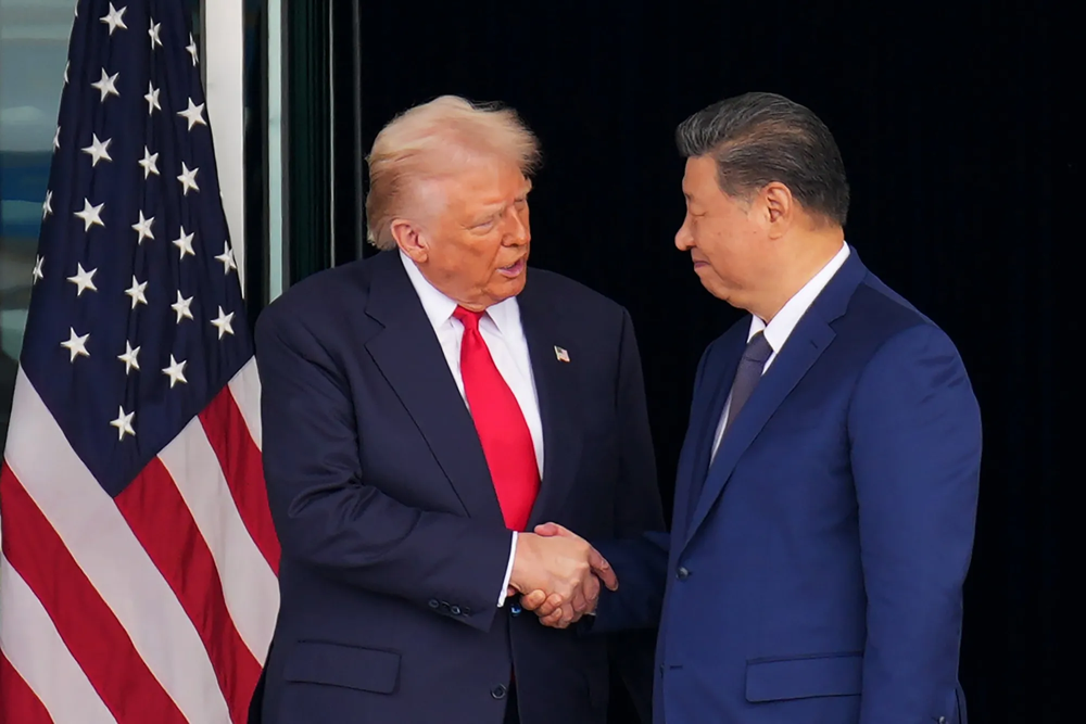 Donald Trump y Xi Jinping en la última cumbre de Corea del Sur