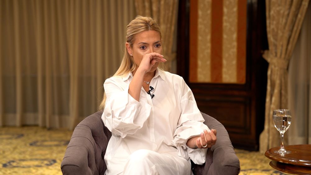 Fabiola Yáñez en la entrevista con Infobae (Gentileza Infobae)