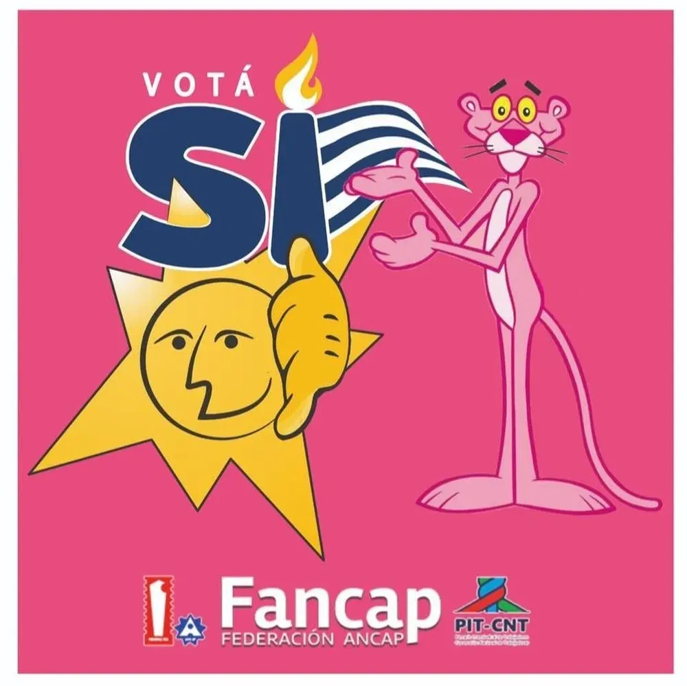 Fancap fue uno de los sindicatos que utilizó la imagen de la Pantera Rosa en sus redes oficiales