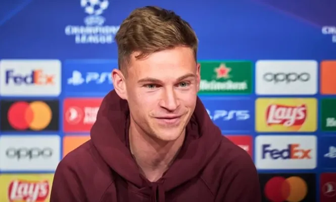 Kimmich en rueda de prensa.