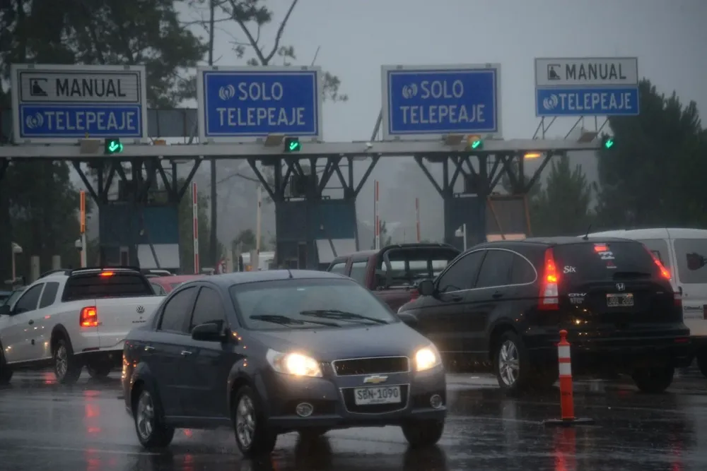 Peaje de Pando. (Archivo)