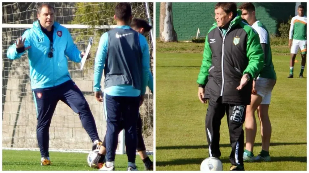 Aguirre con San Lorenzo y Falcioni con Banfield