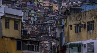 Archivo. La Rocinha, una de la favelas de Brasil