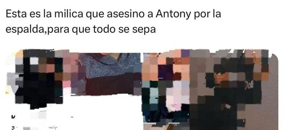 Uno de los mensajes publicados denunciados por el Sipolna