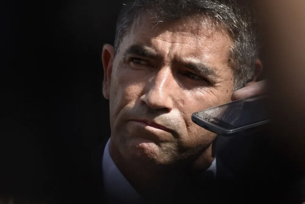 Foto de archivo. Sendic declaró ante la Justicia este jueves