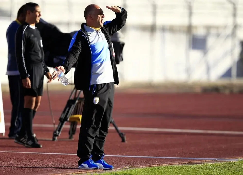 Fabián Coito en el Sudamericano Sub 20 de Ecuador