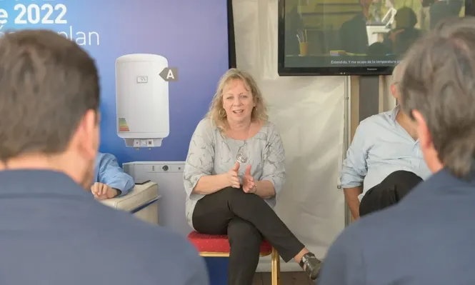 Silvia Emaldi, presidenta de UTE.