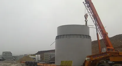Instalación de caldera en planta de ANCAP