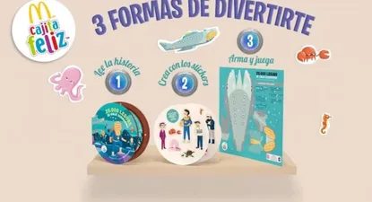 Historias de aventura y misterio llegan a la Cajita Feliz de McDonald´s