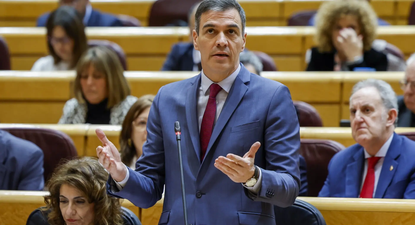 Pedro Sánchez comparece en el Senado