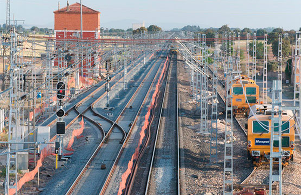 Red ferroviaria en Dublín