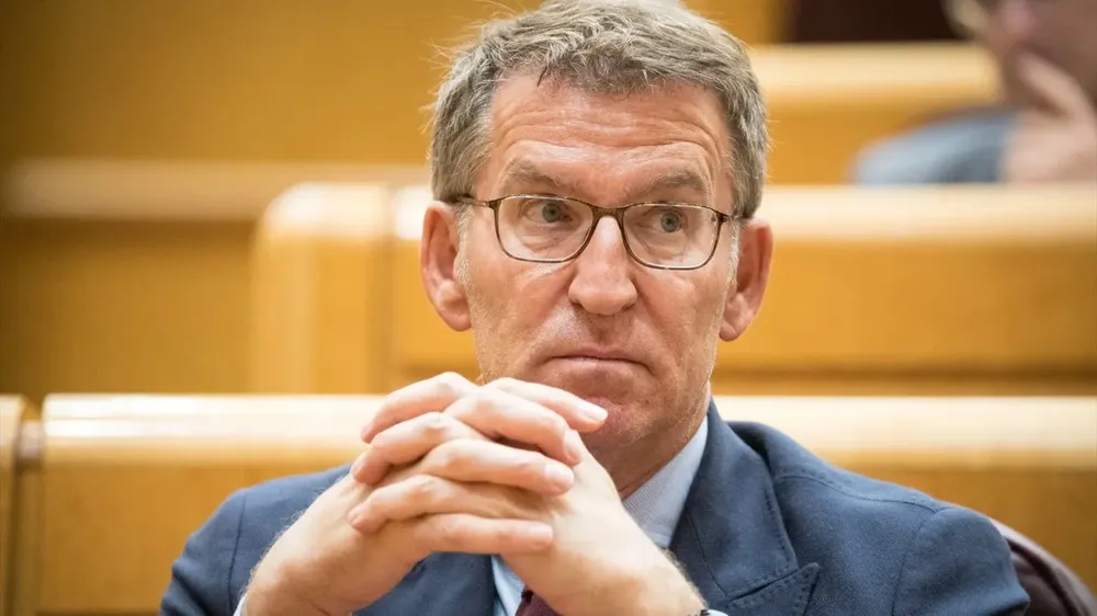 El líder del PP, Alberto Núñez Feijóo.