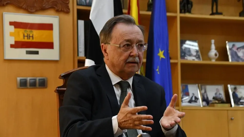 El presidente de Ceuta, Juan Vivas