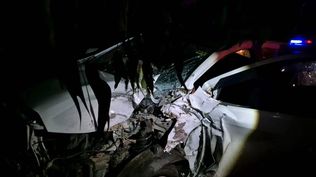 Un hombre de 77 años murió tras vuelco de auto conducido por otro hombre en Ruta 8