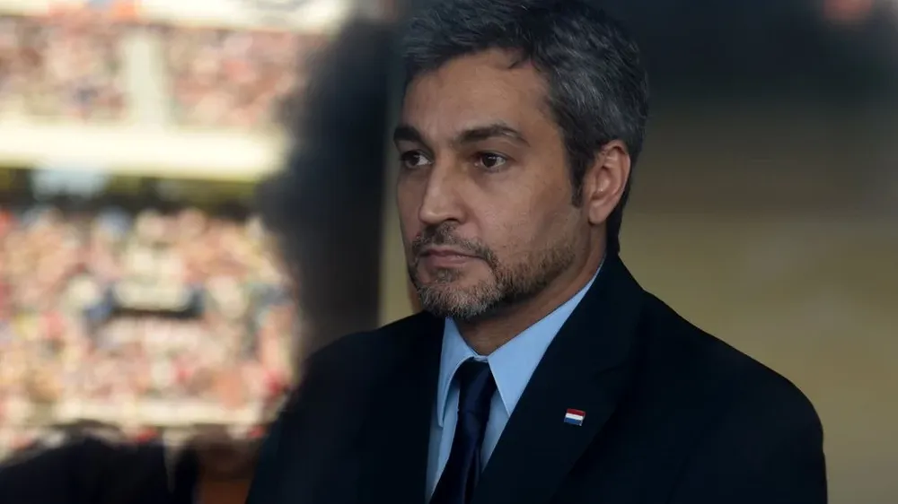 Mario Abdo Benítez, presidente de Paraguay