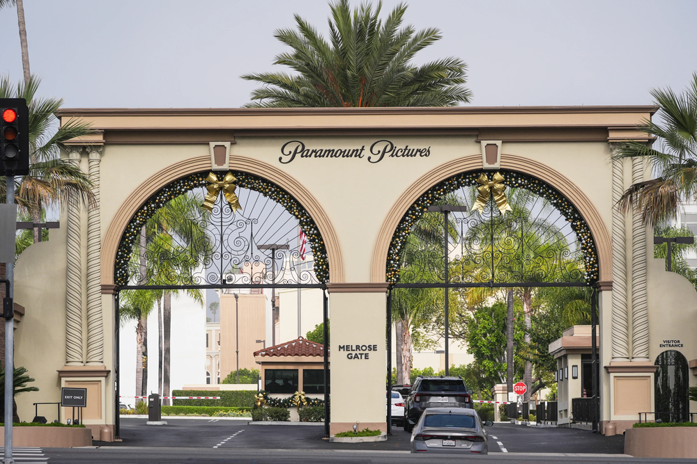 Entrada a los estudios Paramount en Los Ángeles