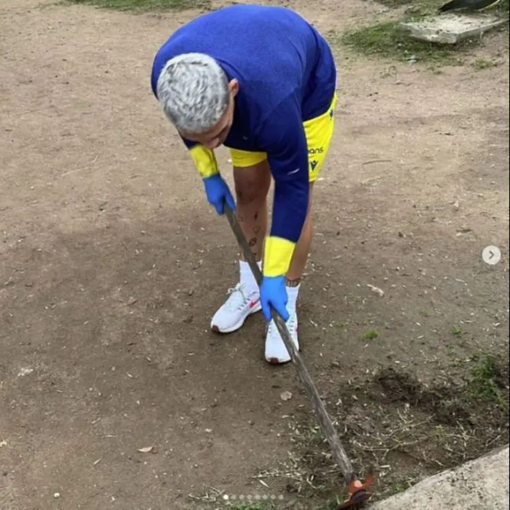 Brian Ocampo en su casa de Florida