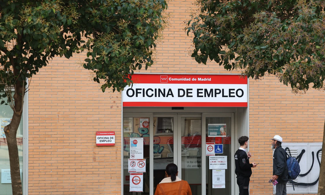 Oficina del SEPE. EUROPA PRESS.