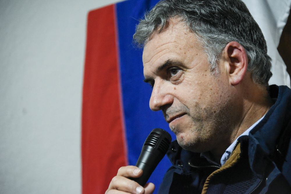 Yamandú Orsi, candidato por el Frente Amplio