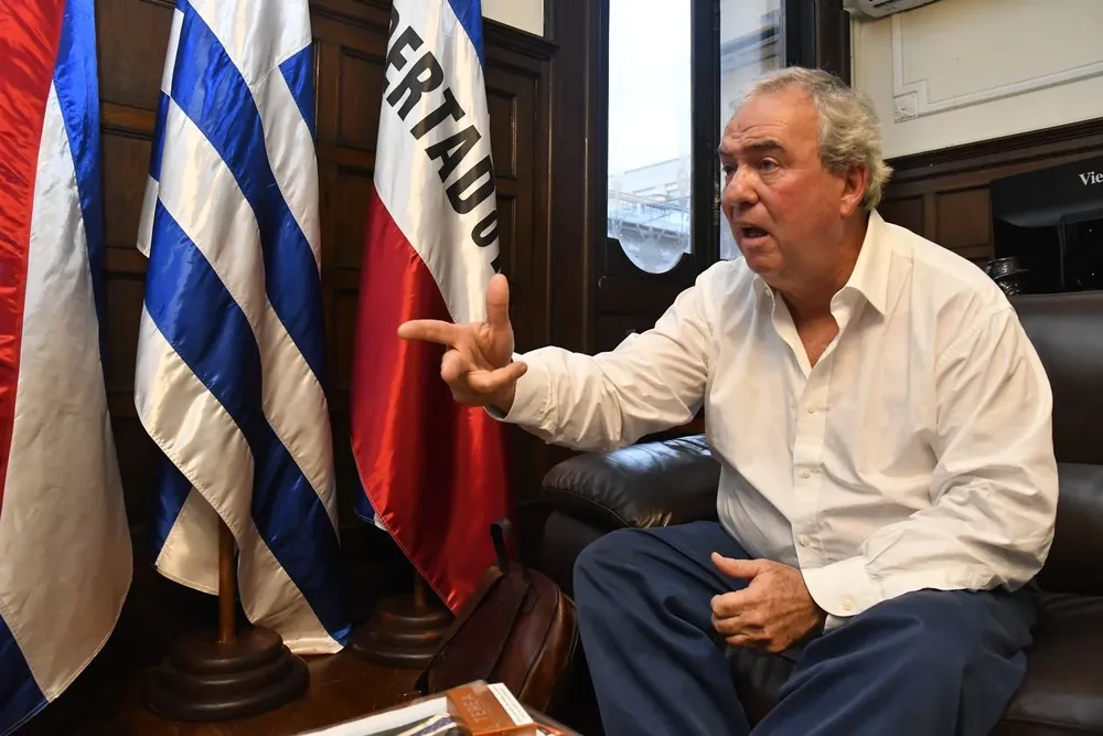 Heber dijo que llevará cifras de delitos al Parlamento que demuestran que el plan de seguridad aplicado hace un año funcionó