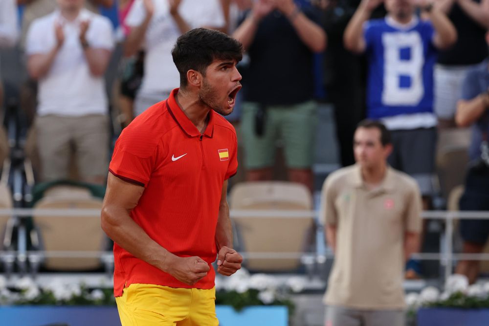 Carlos Alcaraz se anota en octavos de final.