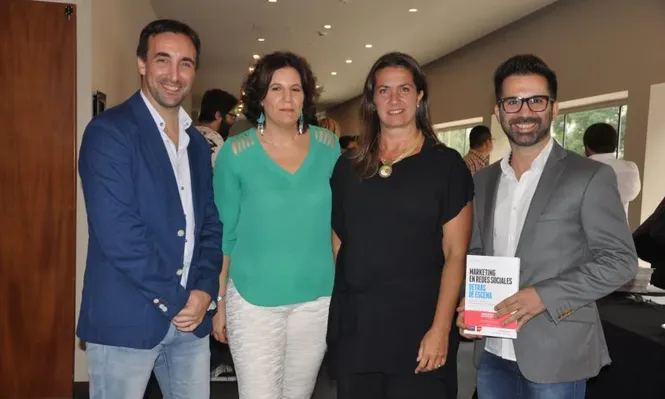 Santiago Fernández Sapelli, Raquel Oberlander, Alejandra Pradere y Ariel Benedetti