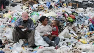 Una familia en Tegucigalpa, Honduras
