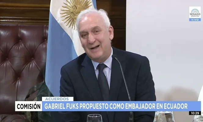 l gobierno del presidente ecuatoriano Guillermo Lasso declaró persona no grata al embajador argentino, Gabriel Fuks,