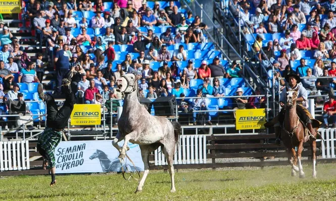 John Lennon, el jinete que sueña ser campeón de la Criolla en el Prado