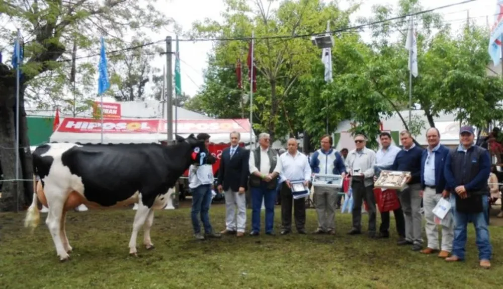La Gran Campeona en oportunidad de ser laureada el año pasado en San José volvió a ganar en esta exposición
