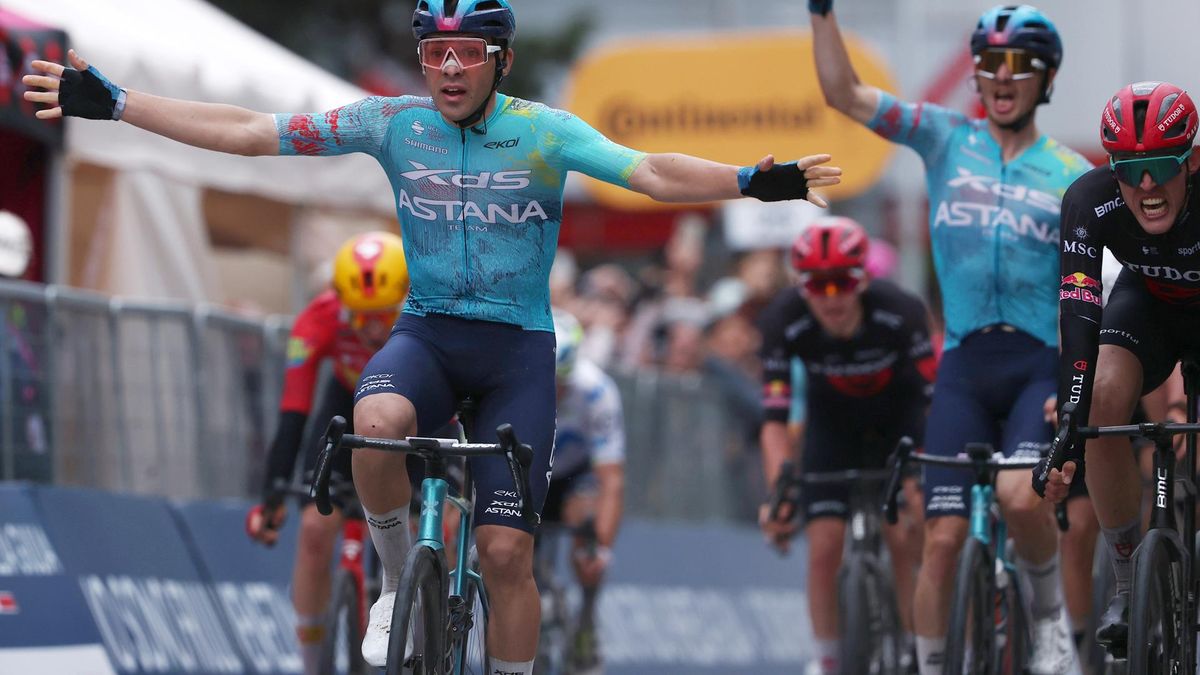 Histórico: el uruguayo Thomas Silva ganó la segunda etapa del Giro de Italia y es el nuevo líder