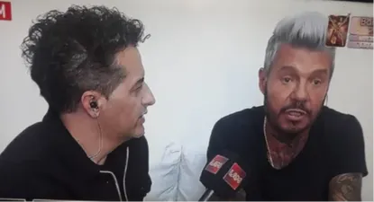 Reportaje exclusivo de De Brito a Tinelli