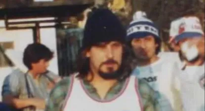 Felicini durante su etapa de referente de los hinchas tricolores