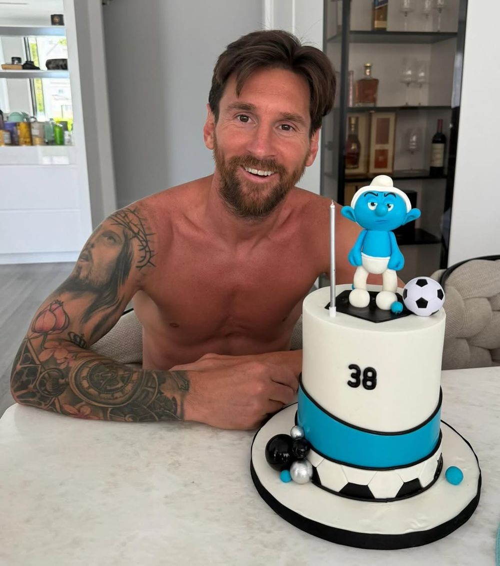 Lionel Messi celebró sus 38 años Lionel Messi celebró sus 38 años