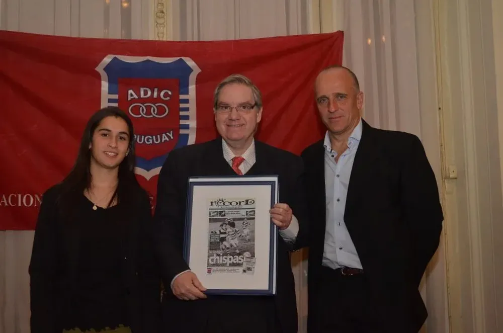 Pía Lorenzotti, Ricardo Peirano y Fabián Coito