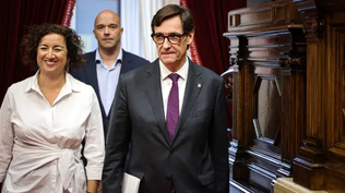 Salvador Illa y Alícia Romero