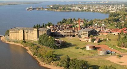 Playa cercana al frigorífico Anglo, Fray Bentos