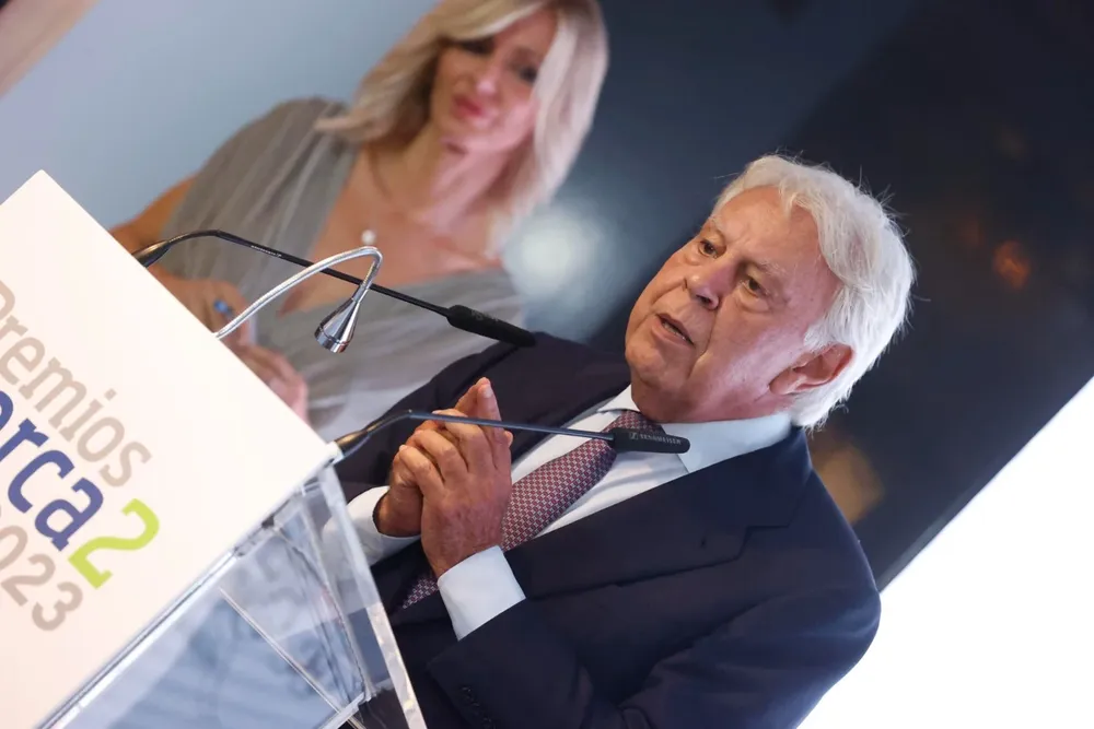 El expresidente del Gobierno, Felipe González.