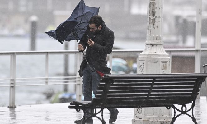 La borrasca Goretti trae a Europa alerta de vientos fuertes, nevadas y caos en el transporte