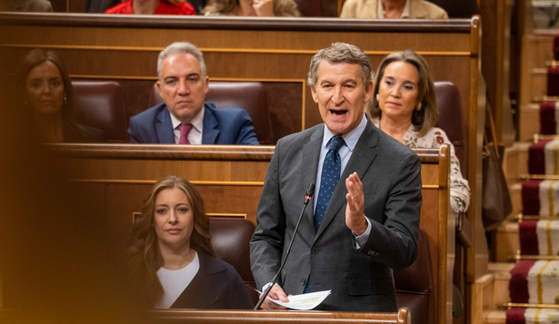 El líder del Partido Popular, Alberto Núñez Feijóo.