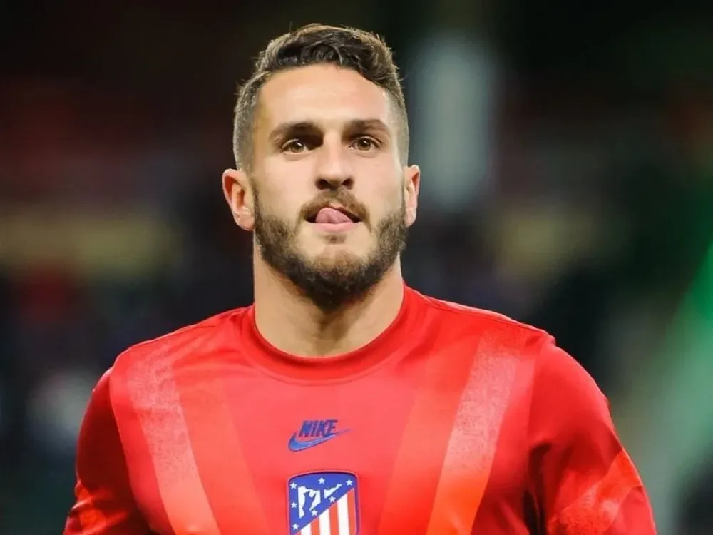 Koke tras el partido.