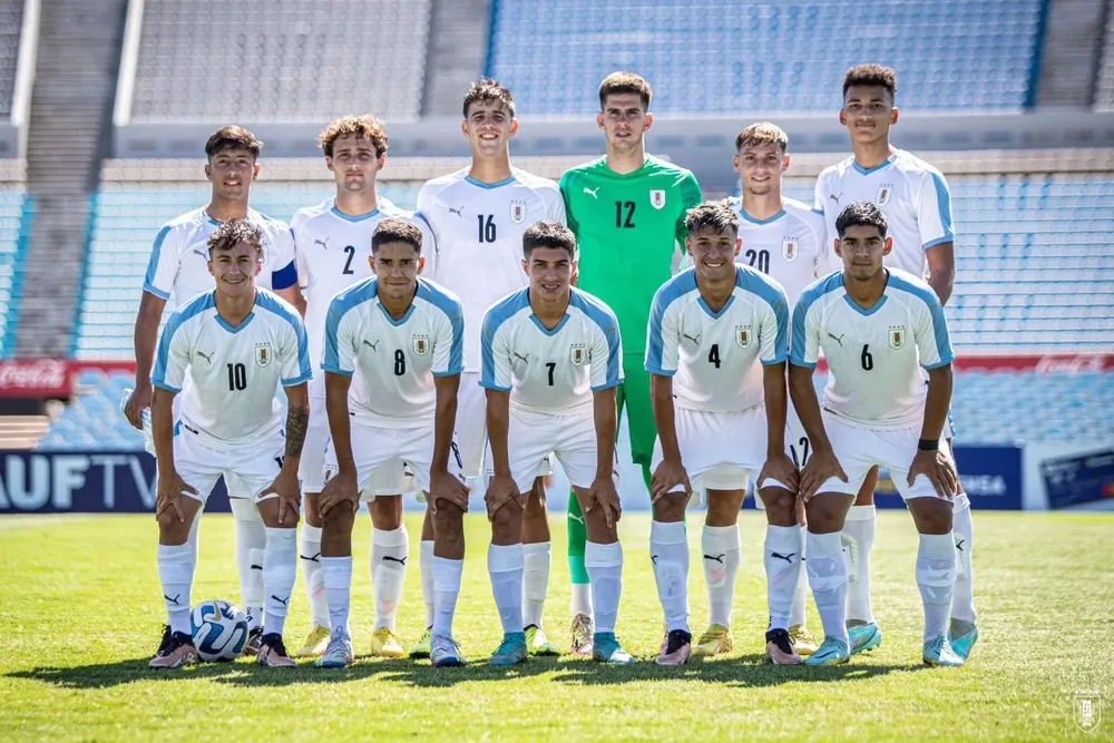 Selección sub 20 en el Centenario