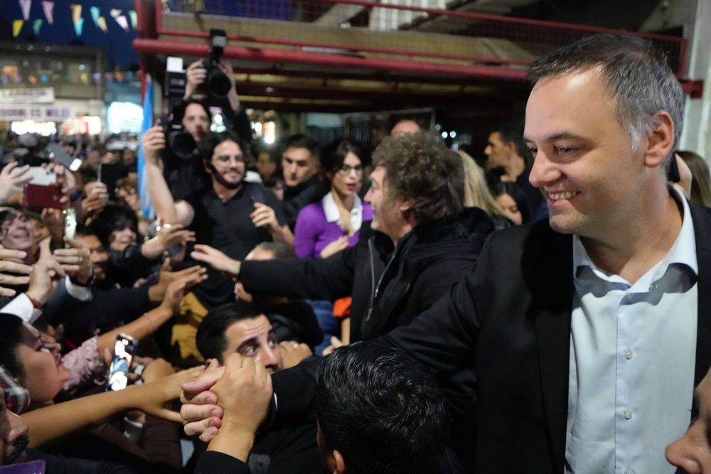 Javier Milei estará en el cierre de campaña de Manuel Adorni en la Ciudad.