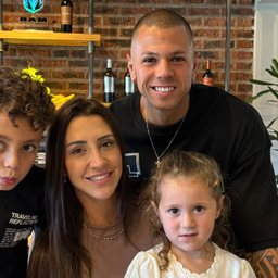 Leo Coelho y su familia&nbsp;
