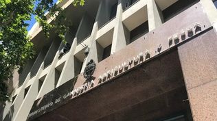 Fachada del Ministerio de Ganadería