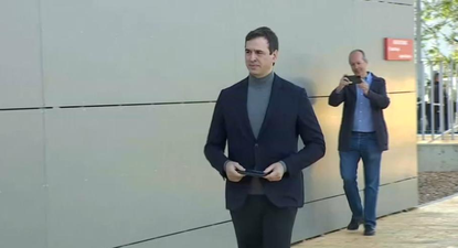 David Sánchez, hermano del presidente del Gobierno, entra solo al juzgado donde debe declarar.