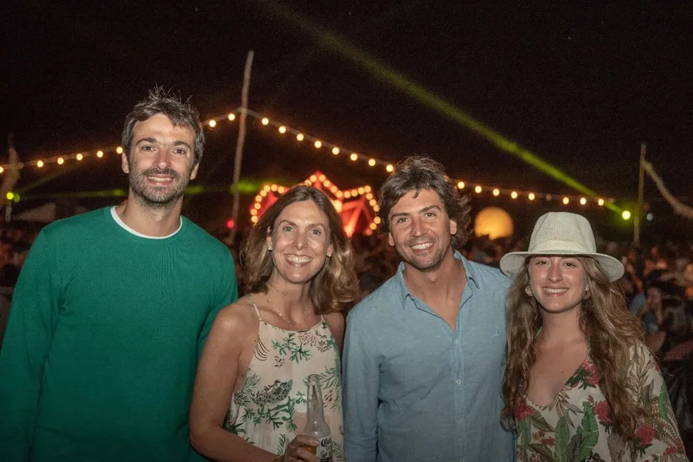 Eugenio Raffo, Gabriela Cibils, Alejandro Jarque y Sharon González